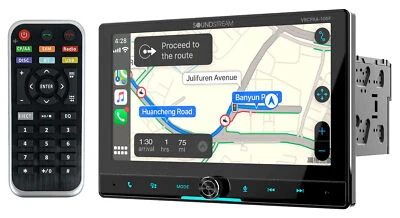 Soundstream VRCPAA-106F 10.6" Car Monitor Bluetooth/Carplay/Android Receiver - Image 1 of 4
