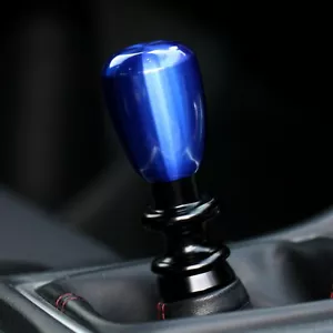 SSCO CANDY BLUE SL 530 GRAMS WEIGHTED SHIFT KNOB SHIFTER TEAR DROP - Picture 1 of 4