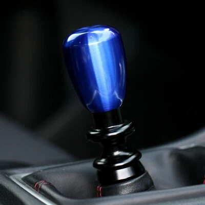SSCO CANDY BLUE SL 530 GRAMS WEIGHTED SHIFT KNOB SHIFTER TEAR DROP - Image 1 of 4