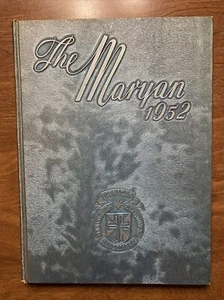 Anuario de escuela secundaria St. Mary's "The Maryan" 1952 New Haven, Connecticut CT T1 - Imagen 1 de 12