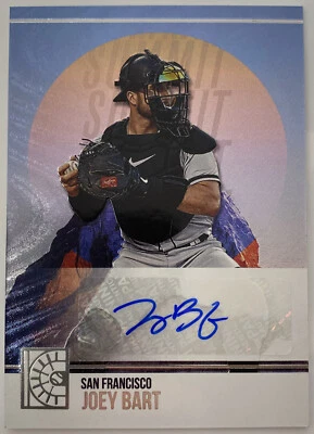2022 Capstone Joey Bart Summit Signatures Auto Autograph #SS-JB Giants - Image 1 of 2