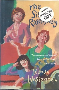 Sisters Rosensweig by Wendy Wasserstein (1993 hc/dj) SGND 1st Pulitzer prize - Picture 1 of 1