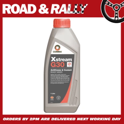Comma Xstream G30 Ready to Use Antifreeze and Coolant 1 Litre XSM1L - Image 1 of 2