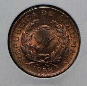 Colombia 1958 5 Centavos 290312 combine shipping - Picture 1 of 2