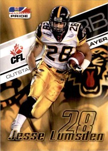 2007 Extreme Sports CFL Jesse Lumsden #25
