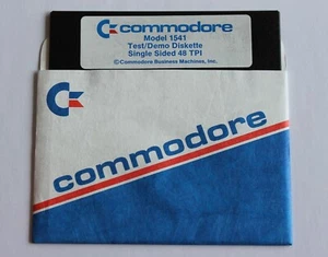 Disquette Commodore Test / Démo Modèle 1541 (C64) - Photo 1/1
