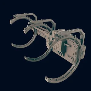 Resin Long Range Jump Gate - Fleetscale | Starfinder | Billion Suns | Starmada - Picture 1 of 2