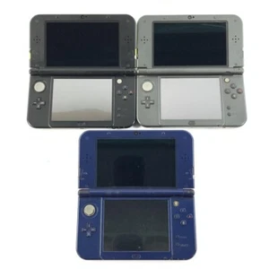 Nintendo New 3DS XL LL Console RED-001 Lot of 3 For Parts Repair Japan 0273 UG - Picture 1 of 10