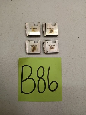 RIDGID Speed Pipe Dies 1" NPSM Lot Of 4- ECS - Image 1 of 4