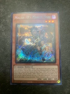 Yu-Gi-Oh! TCG Maliss P March Hare ALIN-EN023 Alliance Insight Secret Rare Foil - Picture 1 of 2