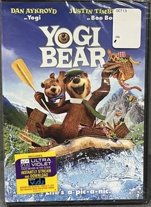 Vintage NEW DVD Yogi Bear The Movie Life’a a Pic-a-nic Justin Timberlake Boo boo - Picture 1 of 2