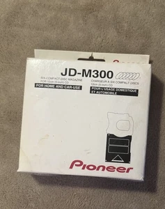 Cargador de disco compacto Pioneer Six CD JD-M300 uso para automóvil y hogar caja original manual - Imagen 1 de 3