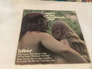 The Tribes - Sounds Of The Woodstock Age - Vinyl Record Album EXC/VG - Foto 1 di 6