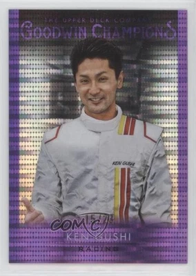 2021 Upper Deck Goodwin Champions Platinum Purple Pulsar /23 Ken Gushi #36 - Image 1 of 2