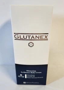 Glutanex Whitening Shower Body Cream 300 ml 10.1 fl oz Glutathione Avocado Oil - Picture 1 of 12