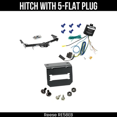 Enganche de remolque + cableado de 5 vías para 03-09 Lexus GX470 07-09 Toyota 4Runner 44548 Foto 1 de 4