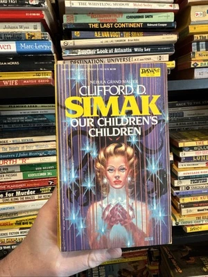 Our Children's Children by Clifford D. Simak Vintage DAW Fantasy First Printing - Image 1 of 4