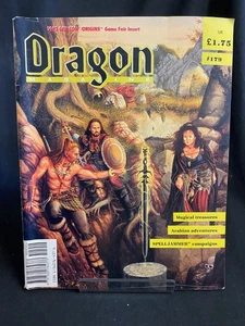 Dragon Magazine #179 (TSR UK, 1991, VG) - Picture 1 of 1