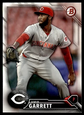 2016 Bowman Draft Picks & Prospects Amir Garrett Cincinnati Reds #BD-131 - Image 1 of 2