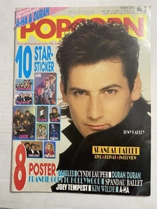 Popcorn 2/1987 , Toni Hadley, A-ha, keine poster ,Popcorn Zeitschrift - Bild 1 von 1