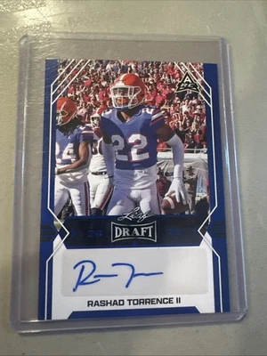 2022 Leaf Pro Set Draft Autographs Rashad Torrence II - Image 1 of 2