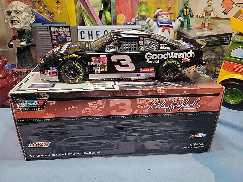 1/18 Acción #3 Dale Earnhardt 2001 Monte Carlo GM Goodwrench Service Plus Foto 1 de 4