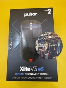 Pulsar Xlite V3 Es Gaming Mouse No Manufacturing Sticker Please See Pic - Bild 1 von 9
