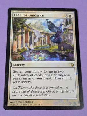 MTG Magic: Born of the Gods: Plea for Guidance #24/165 Rare - NM - Image 1 of 2