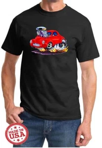1941 Willys Hot Rod Cartoon T-Shirt NEU KOSTENLOSER VERSAND - Bild 1 von 11