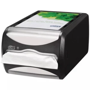 Tork Xpressnap Napkin Dispenser in Plastic for Counter & Single Sheet Dispensing - Picture 1 of 3