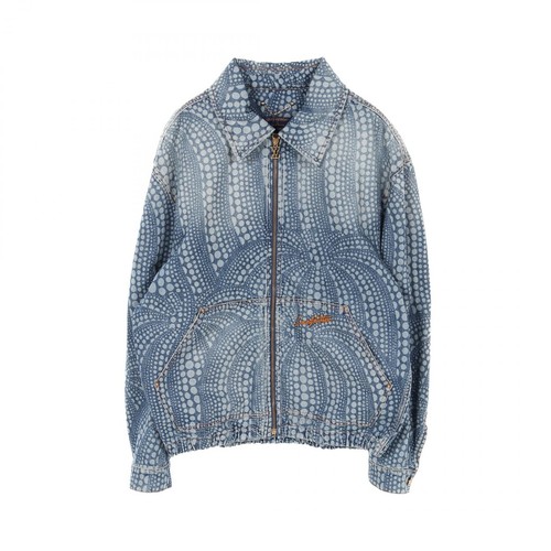 LOUIS VUITTON（LV） Giacca denim Louis Vuitton YK Pumpkin Dots RM232H YN3 HOA30W blu usata uomo #54