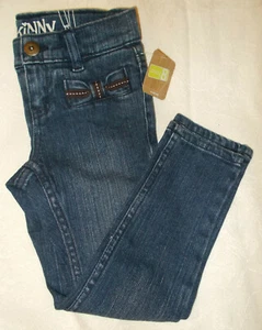 CRAZY 8 by Gymboree Bow Pocket Skinny Blue Jean Denim Pants NWT 4 - Picture 1 of 3