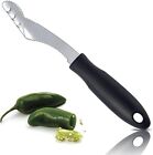Jalapeno Pepper Corer,Stainless Steel Chili Corer Remover kitchen Tool with S...