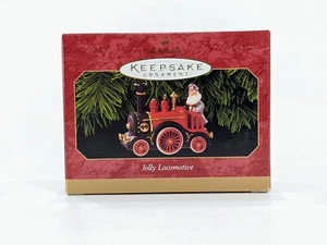 1999 Hallmark Ornament Jolly locomotora fundida a presión nueva - Imagen 1 de 5