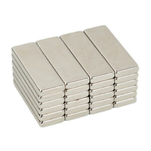 Super Strong Block Cuboid Magnets Rare Earth Neodymium 30x10x5mm N52 no Hole