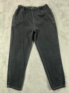 Vintage Blair Jeans Womens Petite 8P Jeans Gray Denim High Rise Tapered Pull On - Picture 1 of 20