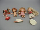 Vintage Mattel Lot Little Kiddles Lola Liddle~Bunson Bernie~Florence Niddle