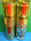 ALL 4 VINTAGE MICHELOB DRY BEER CANS ANHEUSER-BUSCH ST. LOUIS MISSOURI EAGLE