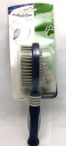 Four Paws Magic Coat Dual Side Combo Brush - Pin & Bristle Pet Grooming Tool - Picture 1 of 9