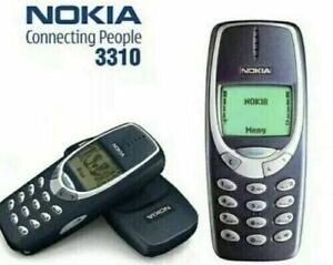 Original Nokia 3310 - Blue (Unlocked) Mobile Phone with warranty