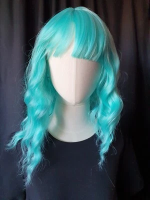 Бирюзовый парик утка крышка - Изображение 1 из 4