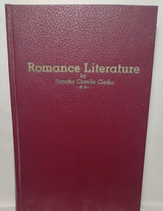 Romance Literature By Dorothy Clarke -1948 -HC no DJ -1st  - Picture 1 of 16