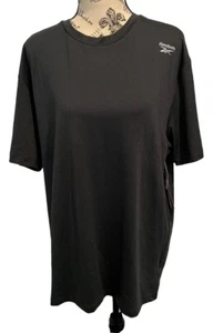 Neu mit Etikett Reebok T-Shirt WL Activewear meliert schwarz Neujahrsvorsatz Übung - Bild 1 von 7