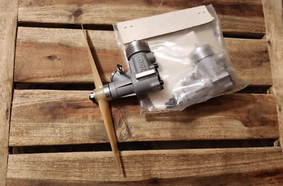 EIN STÜCK BULGARISCHER GAS-NITRO MOTOR POSON 2,5 CCM NOS - Bild 1 von 4