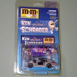 Action 2000 Ken Schrader #36 M&M Candies Spooky Halloween NASCAR 1:64 Racecar - Picture 1 of 4