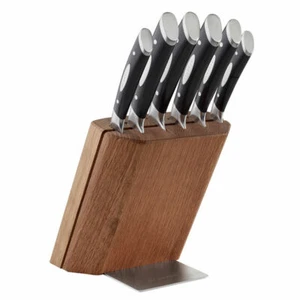 Scanpan Classic 7pc Oak Knife Block Set 7 Piece  - Picture 1 of 2