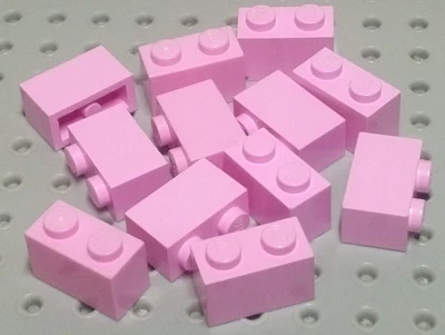 Lego Brick 1x2 [3004] Bright Pink x12 - image 1 of 4