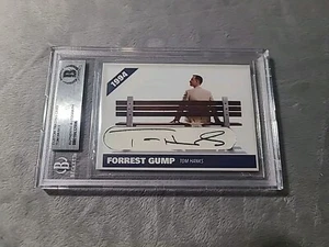 Tom Hanks Signed Cut Card Forrest Gump 1994 Beckett - Picture 1 of 9