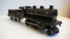 JEP "O" LOCO VAPEUR TYPE 120 NORD MÉCANIQUE TÔLE 1929/32 FONCTIONNE BIEN - Picture 1 of 12