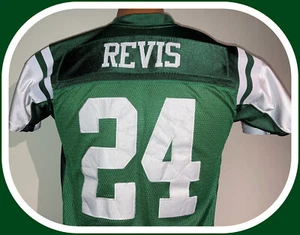 New York Jets Darrelle Revis Reebok Youth Medium Stitched Jersey - Picture 1 of 6